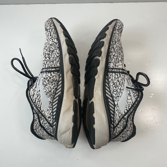 Brooks Adrenaline GTS 20 Running Shoes Cushioned Sneakers Black White Womens 9.5 - Picture 7 of 10